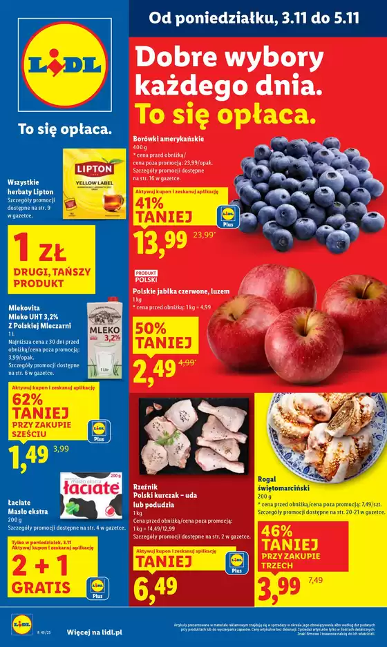 OFERTA WAŻNA OD 3.11 DO 5.11