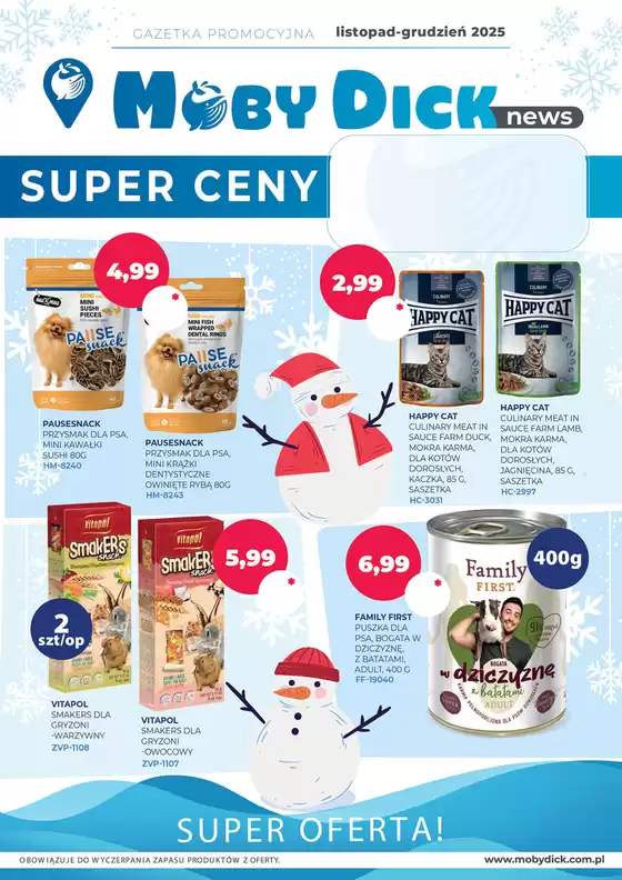 Katalog Moby Dick w: Sieraków | Moby Dick Gazetka Promocyjna | 2025-11-01T00:00:00.000Z - 2025-12-31T00:00:00.000Z