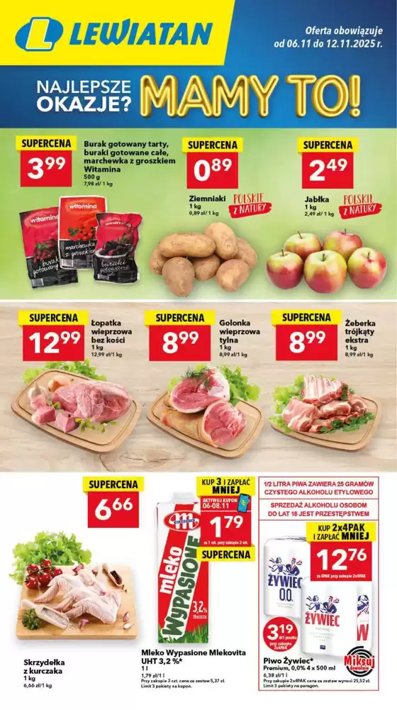 Katalog Lewiatan w: Sieraków | Aktualne oferty i promocje | 2025-11-06T00:00:00.000Z - 2025-11-12T00:00:00.000Z