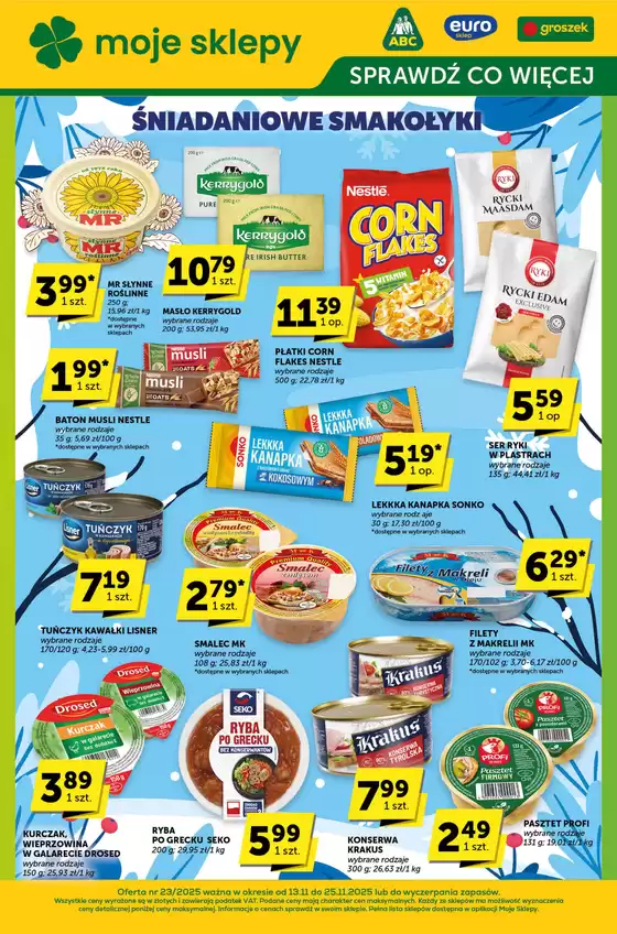 Katalog Groszek w: Suwałki | Specjalne oferty dla Ciebie | 2025-11-13T00:00:00.000Z - 2025-11-25T00:00:00.000Z