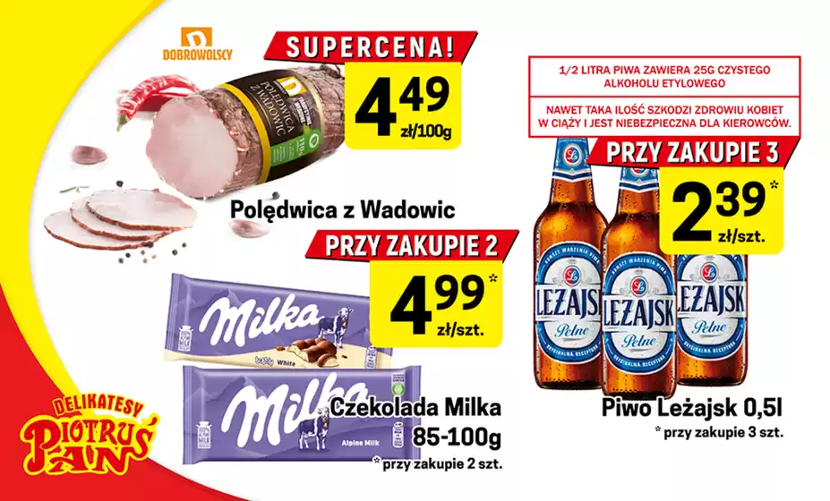 Katalog Delikatesy Piotruś Pan w: Suwałki | Supercena ! | 2025-11-11T00:00:00.000Z - 2025-11-12T00:00:00.000Z