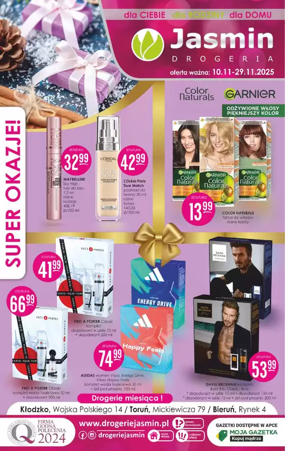Katalog Jaśmin | Jaśmin gazetka | 2025-11-10T00:00:00.000Z - 2025-11-29T00:00:00.000Z
