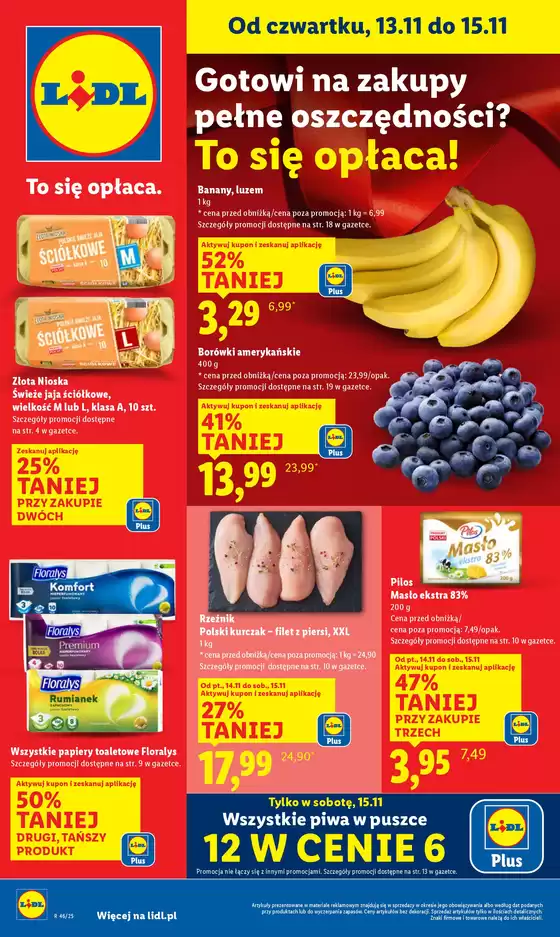 Katalog Lidl w: Oława | OFERTA WAŻNA OD 13.11 DO 15.11 | 2025-11-12T00:00:00.000Z - 2025-11-15T00:00:00.000Z