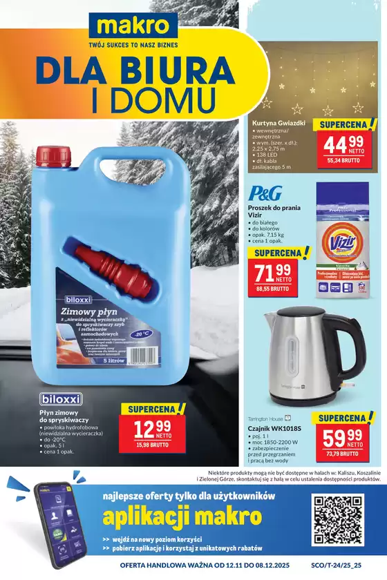 Katalog Makro w: Oława | Oferta dla biura i domu | 2025-11-12T00:00:00.000Z - 2025-12-08T00:00:00.000Z