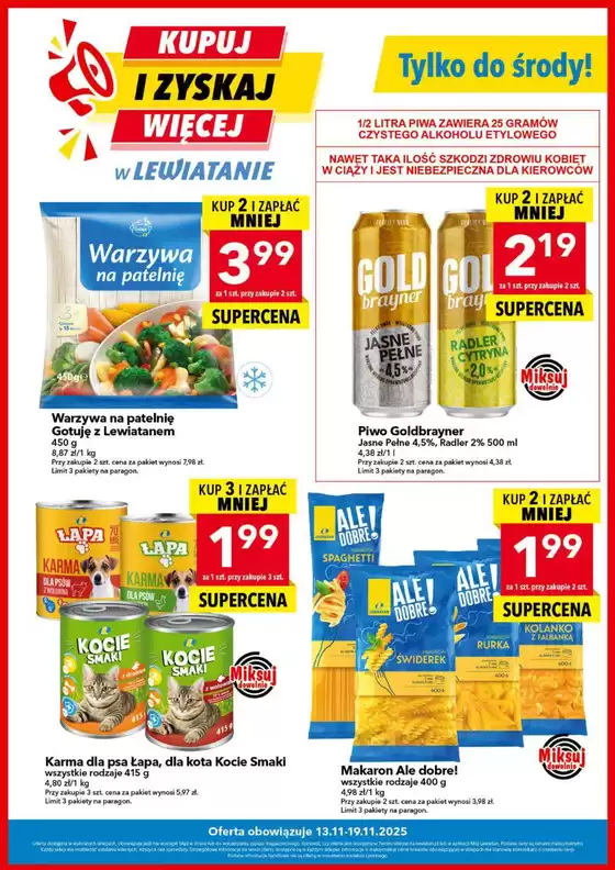 Katalog Lewiatan | Aktualne oferty i promocje | 2025-11-13T00:00:00.000Z - 2025-11-19T00:00:00.000Z