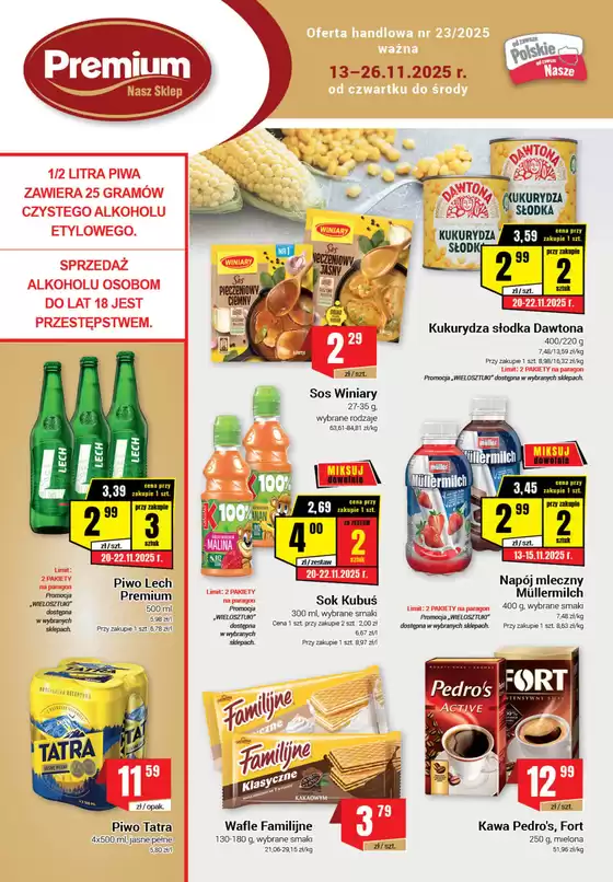 Katalog Nasz Sklep w: Krościenko nad Dunajcem | Specjalne oferty dla Ciebie | 2025-11-13T00:00:00.000Z - 2025-11-26T00:00:00.000Z