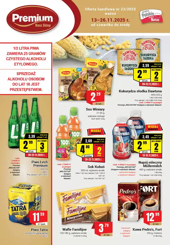 Katalog Nasz Sklep w: Krościenko nad Dunajcem | Świetna oferta dla łowców okazji | 2025-11-13T00:00:00.000Z - 2025-11-26T00:00:00.000Z