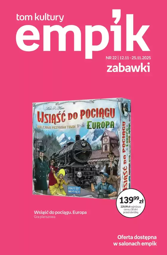 Katalog Empik w: Grodzisk Mazowiecki | Szeroki wybór ofert | 2025-11-13T00:00:00.000Z - 2025-11-25T00:00:00.000Z