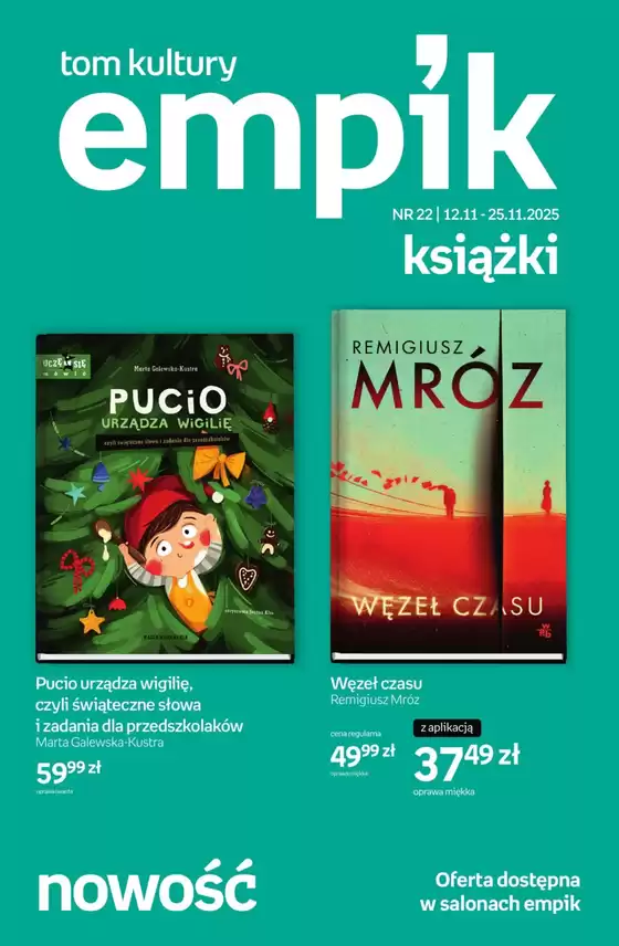 Katalog Empik w: Grodzisk Mazowiecki | Ekskluzywne oferty dla naszych klientów | 2025-11-13T00:00:00.000Z - 2025-11-25T00:00:00.000Z