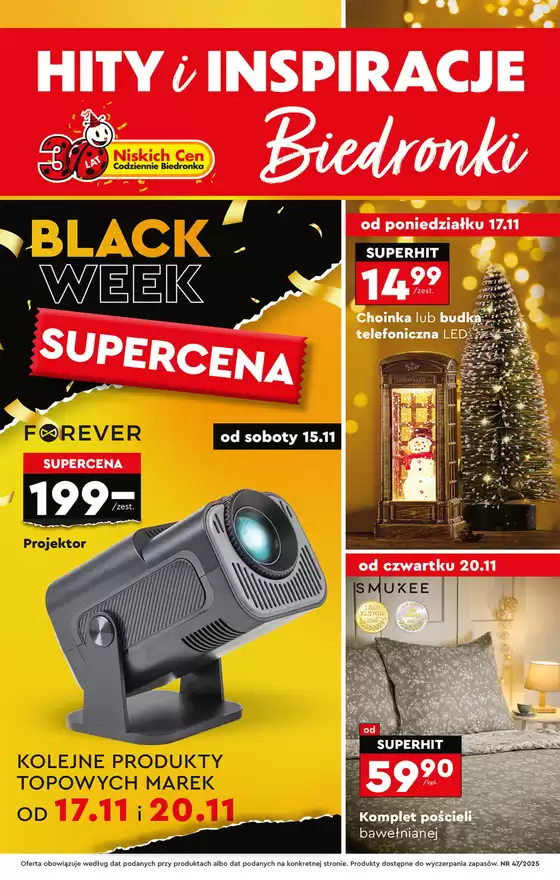Katalog Biedronka | Najlepsze oferty dla oszczędnych | 2025-11-15T00:00:00.000Z - 2025-11-20T00:00:00.000Z