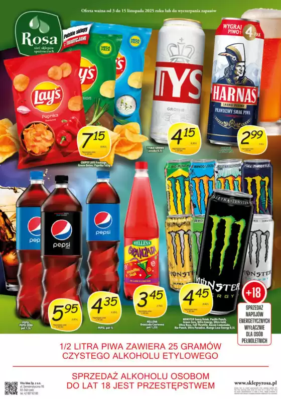 Katalog Rosa w: Legnica | Rosa gazetka | 2025-11-03T00:00:00.000Z - 2025-11-15T00:00:00.000Z