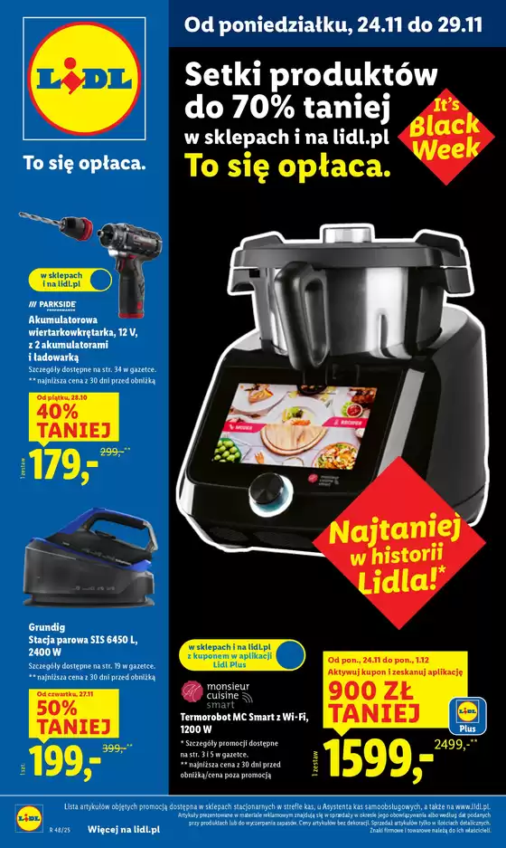 Katalog Lidl | OFERTA WAŻNA OD 24.11 | 2025-11-17T00:00:00.000Z - 2025-11-29T00:00:00.000Z