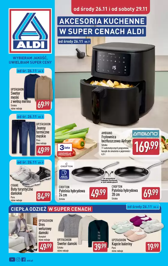 Katalog Aldi | Oferty dla łowców okazji | 2025-11-26T00:00:00.000Z - 2025-11-29T00:00:00.000Z