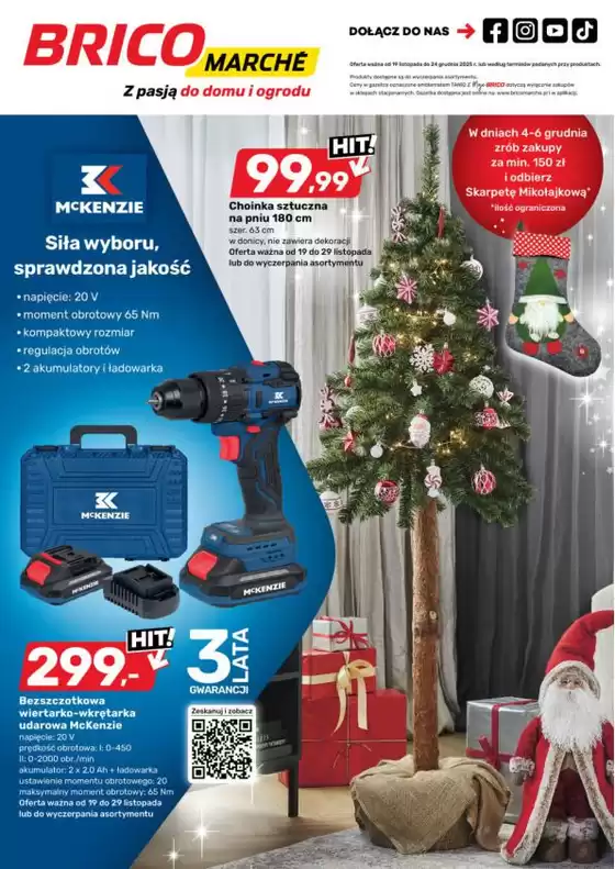 Katalog Bricomarche | Bricomarche gazetka | 2025-11-19T00:00:00.000Z - 2025-12-24T00:00:00.000Z