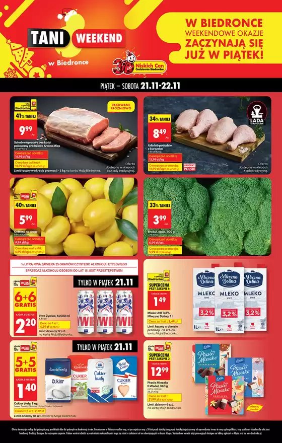 Katalog Biedronka | Najlepsze oferty dla oszczędnych | 2025-11-21T00:00:00.000Z - 2025-11-22T00:00:00.000Z