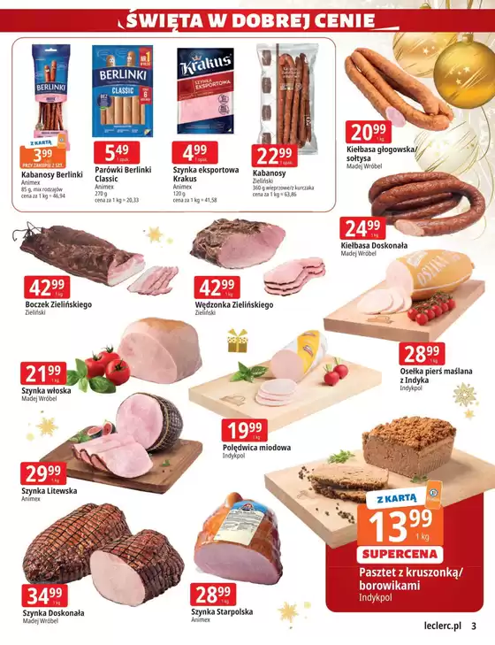 Katalog E.Leclerc w: Toruń | Oszczędzaj teraz dzięki naszym ofertom | 2025-11-28T00:00:00.000Z - 2025-12-12T00:00:00.000Z