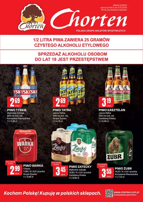 Katalog Chorten w: Katowice | Atrakcyjne oferty specjalne dla wszystkich | 2025-12-04T00:00:00.000Z - 2025-12-14T00:00:00.000Z