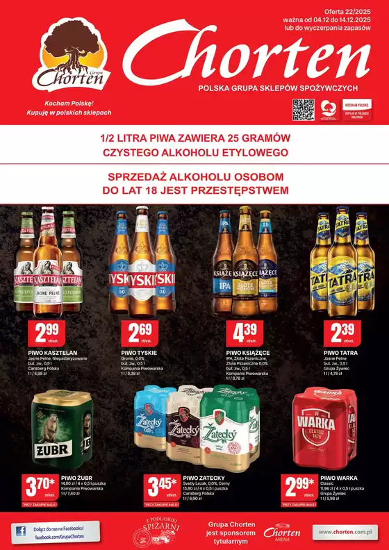 Katalog Chorten w: Kielce | Nasze najlepsze oferty dla Ciebie | 2025-12-04T00:00:00.000Z - 2025-12-14T00:00:00.000Z