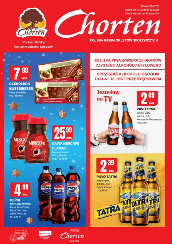 Katalog Chorten w: Kielce | Ekskluzywne oferty dla naszych klientów | 2025-04-12T00:00:00.000Z - 2025-12-14T00:00:00.000Z