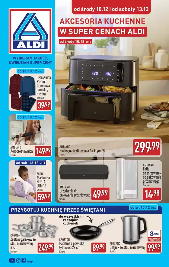 Katalog Aldi w: Świętochłowice | Najlepsze oferty dla wszystkich łowców okazji | 2025-10-12T00:00:00.000Z - 2025-12-13T00:00:00.000Z