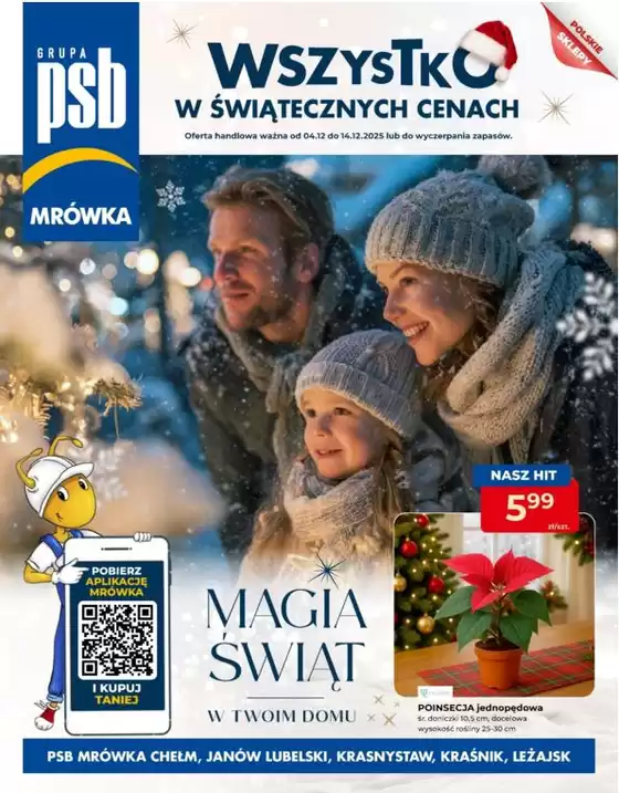 Katalog Mrówka w: Kamieniec Wrocławski | Oszczędzaj teraz dzięki naszym ofertom | 2025-12-04T00:00:00.000Z - 2025-12-14T00:00:00.000Z