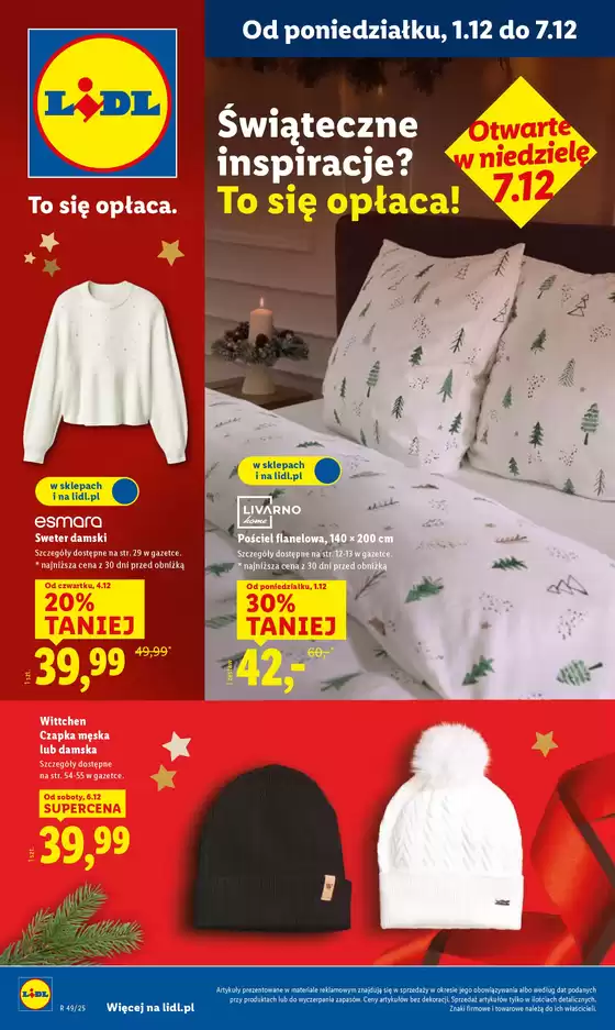 Katalog Lidl w: Poznań | KATALOG OD 1.12 | 2025-12-01T00:00:00.000Z - 2025-12-07T00:00:00.000Z