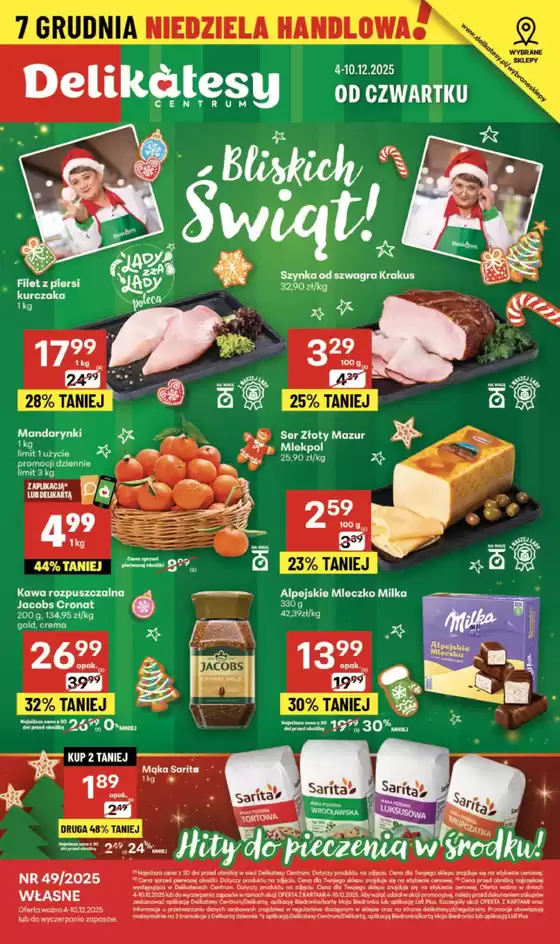 Katalog Delikatesy Centrum w: Bukowno | Aktualne oferty i promocje | 2025-12-04T00:00:00.000Z - 2025-12-10T00:00:00.000Z