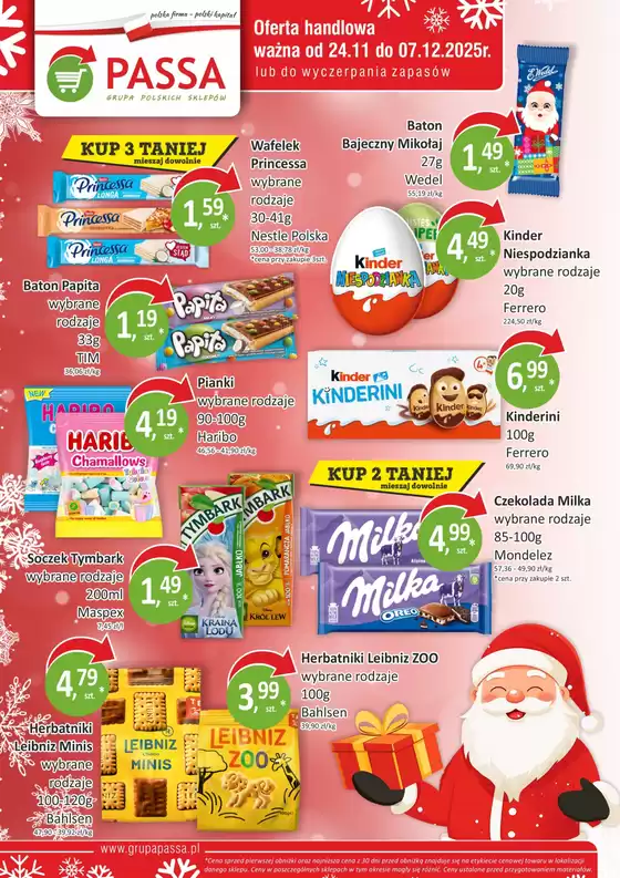 Katalog Sklepy S | Świąteczne okazje w PASSA trwają w najlepsze | 2025-12-04T00:00:00.000Z - 2025-12-07T00:00:00.000Z