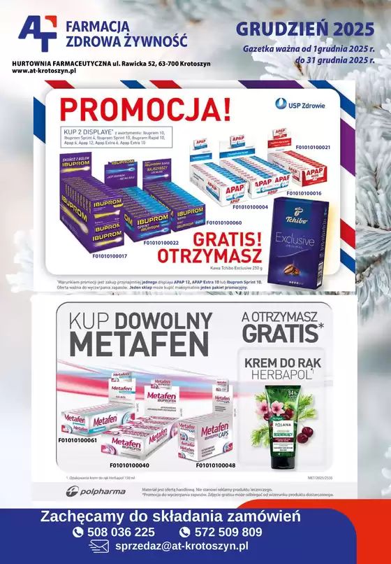 Katalog AT | Farmacja / zdrowa żywność | 2025-12-04T00:00:00.000Z - 2025-12-31T00:00:00.000Z