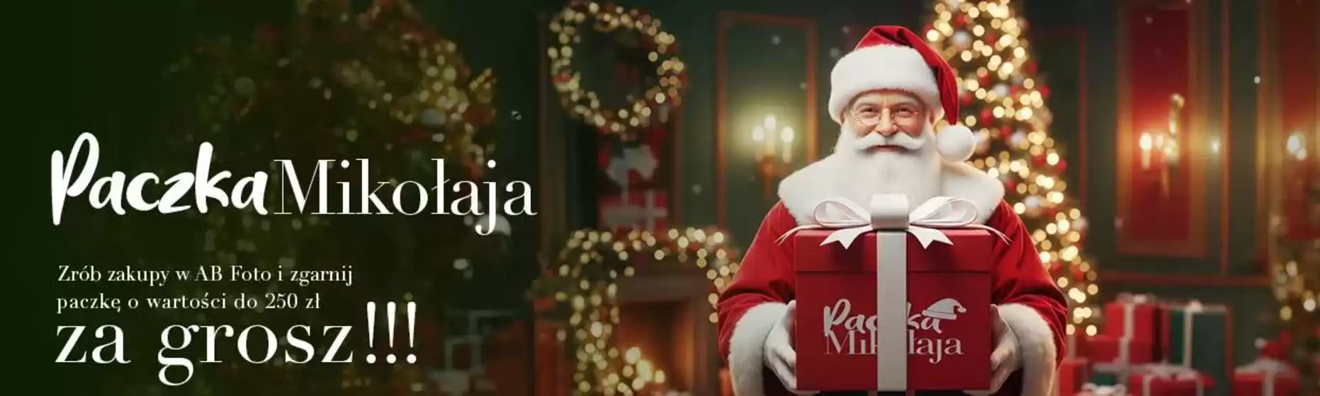 Katalog AB FOTO | Paczka Mikołaja za grosz!!! | 2025-12-04T00:00:00.000Z - 2025-12-18T00:00:00.000Z