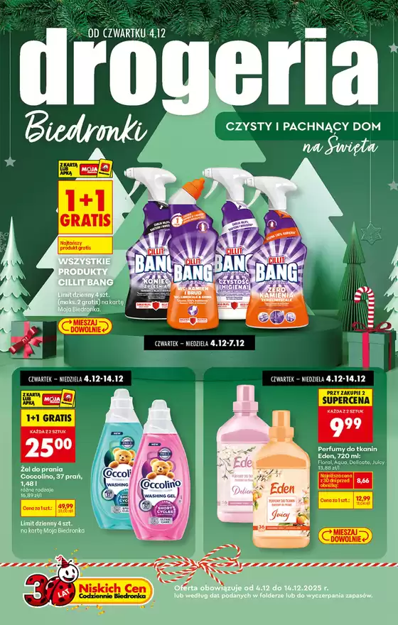 Katalog Biedronka w: Wrocław | Oferty dla łowców okazji | 2025-12-04T00:00:00.000Z - 2025-12-14T00:00:00.000Z