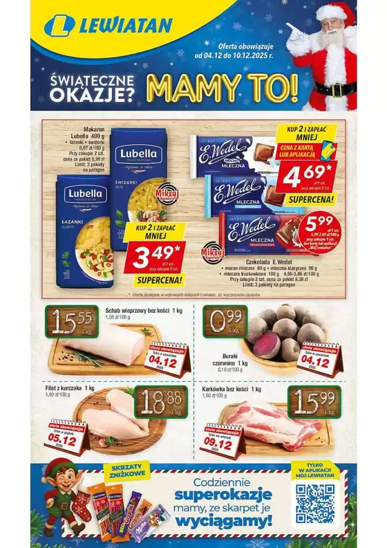 Katalog Lewiatan w: Niepołomice | Ekskluzywne oferty dla naszych klientów | 2025-12-04T00:00:00.000Z - 2025-12-10T00:00:00.000Z