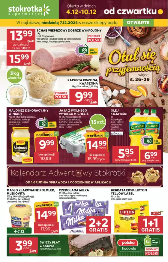 Katalog Stokrotka w: Biała Rawska | Rabaty i promocje | 2025-12-04T00:00:00.000Z - 2025-12-10T00:00:00.000Z