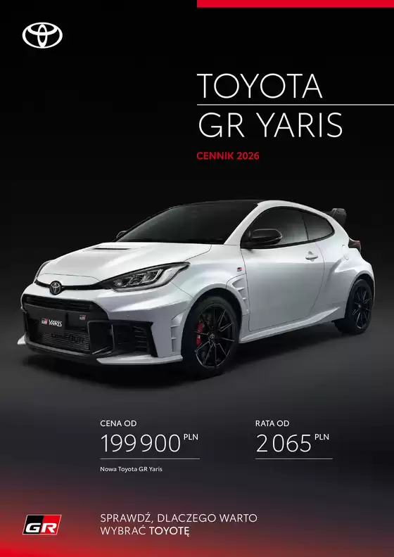Katalog Toyota w: Skierniewice | Spec gr yaris 2026 | 2026-01-01T00:00:00.000Z - 2026-12-31T00:00:00.000Z