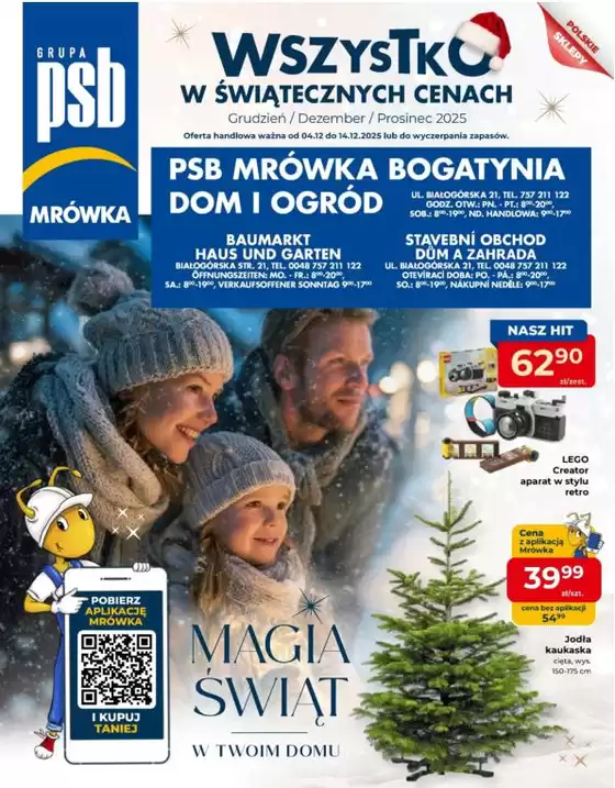 Katalog Mrówka w: Pszów | Najlepsze oferty dla wszystkich klientów | 2025-12-04T00:00:00.000Z - 2025-12-14T00:00:00.000Z