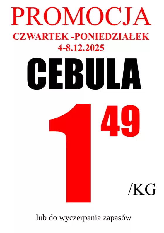 Katalog Wizan w: Stalowa Wola | Weekendowa prmocja  | 2025-12-05T00:00:00.000Z - 2025-12-09T00:00:00.000Z