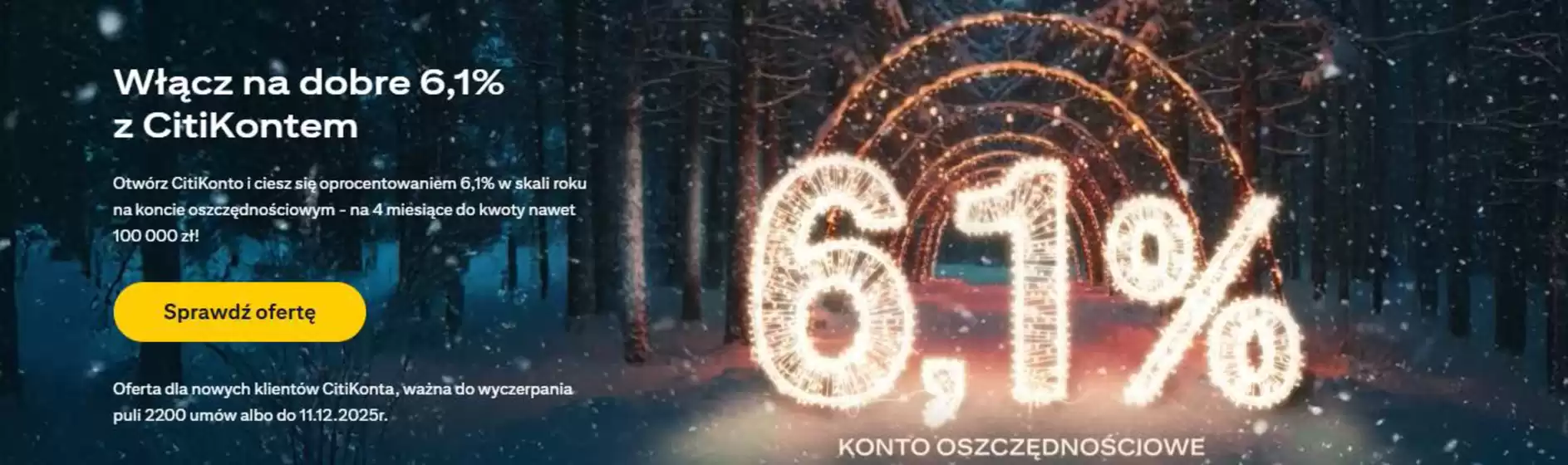 Katalog Citibank w: Wilkowice | Oferta ważna do 11.12.2025 | 2025-12-05T00:00:00.000Z - 2025-12-11T00:00:00.000Z