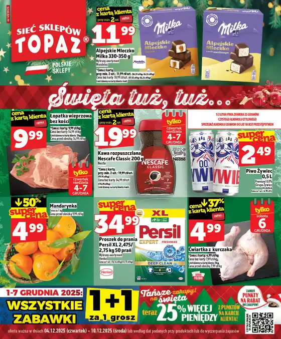 Katalog Topaz w: Krapkowice | Nasze najlepsze oferty dla Ciebie | 2025-12-04T00:00:00.000Z - 2025-12-10T00:00:00.000Z