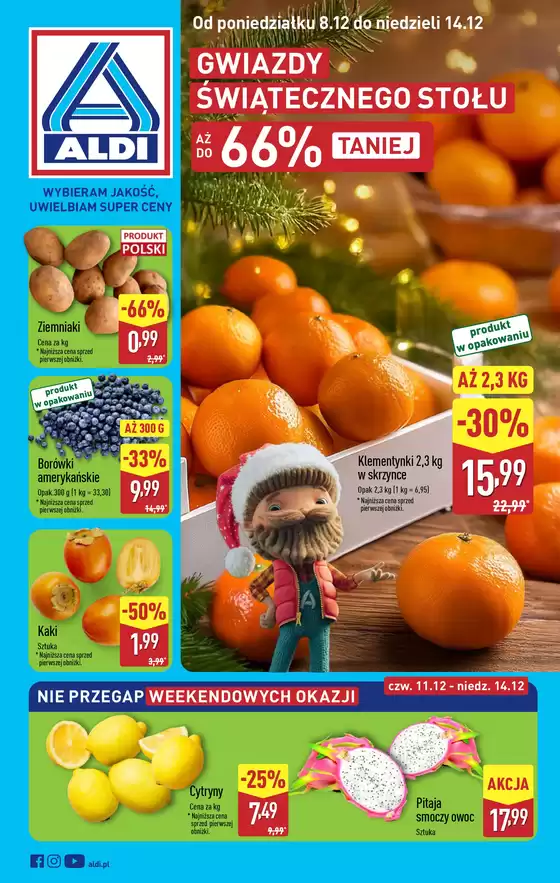 Katalog Aldi w: Święta Katarzyna | Rabaty i promocje | 2025-12-08T00:00:00.000Z - 2025-12-14T00:00:00.000Z