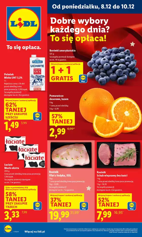 Katalog Lidl w: Świecie | GAZETKA OD 8.12 | 2025-12-08T00:00:00.000Z - 2025-12-10T00:00:00.000Z