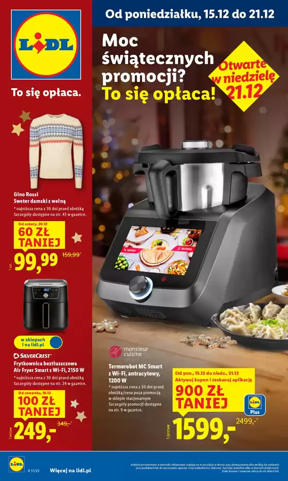 Katalog Lidl w: Debrzno | KATALOG OD 15.12 | 2025-12-15T00:00:00.000Z - 2025-12-21T00:00:00.000Z