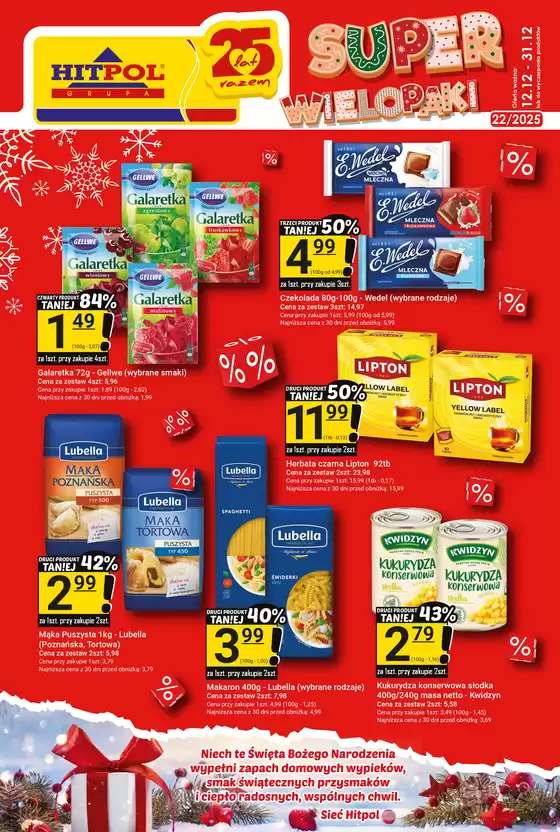 Katalog Hitpol w: Ruda Śląska | Hitpol gazetka | 2025-12-12T00:00:00.000Z - 2025-12-31T00:00:00.000Z