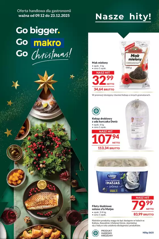 Katalog Makro w: Jelenia Góra | Oferta dla gastronomii | 2025-12-09T00:00:00.000Z - 2025-12-23T00:00:00.000Z