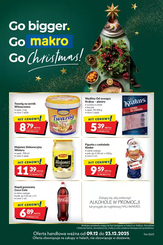 Katalog Makro w: Jelenia Góra | Mega oferty dla Twojego Sklepu | 2025-12-09T00:00:00.000Z - 2025-12-23T00:00:00.000Z