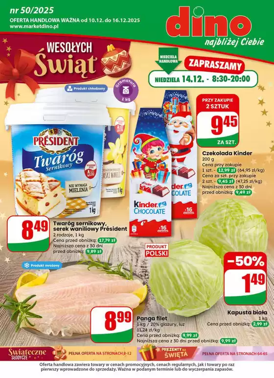 Katalog Dino w: Biłgoraj | Oferta handlowa ważna od 10.12. Do 16.12.2025 | 2025-12-10T00:00:00.000Z - 2025-12-16T00:00:00.000Z