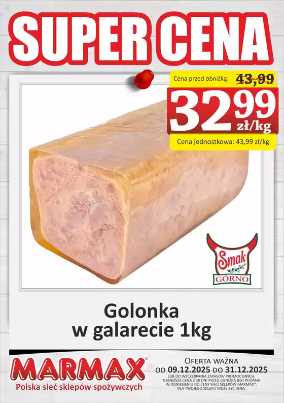 Katalog Marmax w: Biłgoraj | Super cena ! | 2025-12-10T00:00:00.000Z - 2025-12-31T00:00:00.000Z