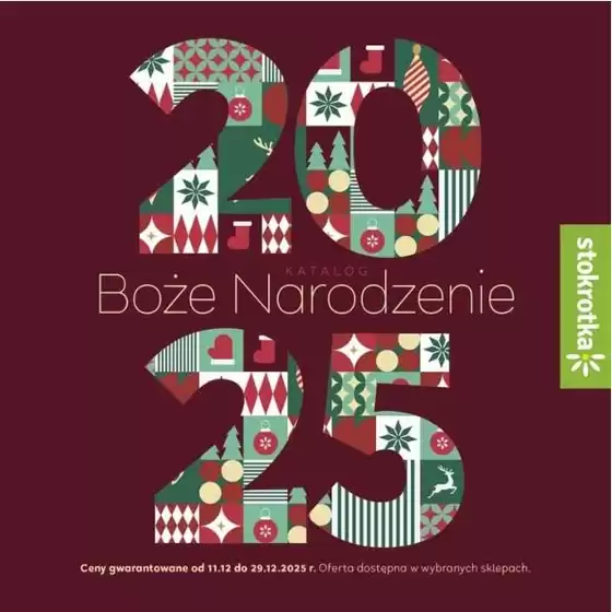 Katalog Stokrotka w: Skórcz | Nowe oferty do odkrycia | 2025-12-11T00:00:00.000Z - 2025-12-29T00:00:00.000Z