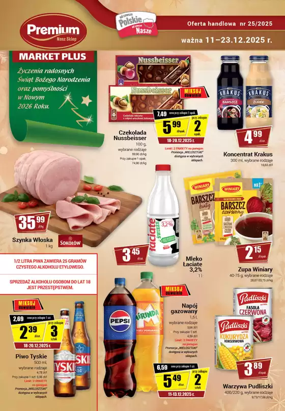 Katalog Nasz Sklep w: Zabrze | Aktualne okazje i oferty | 2025-11-11T00:00:00.000Z - 2025-12-23T00:00:00.000Z