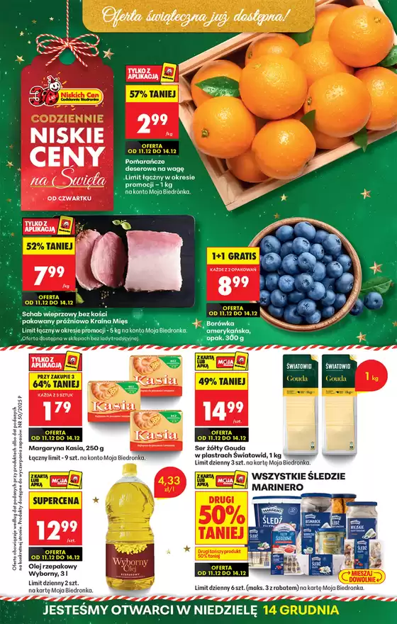 Katalog Biedronka w: Skierniewice | Aktualne promocje specjalne | 2025-12-11T00:00:00.000Z - 2025-12-14T00:00:00.000Z