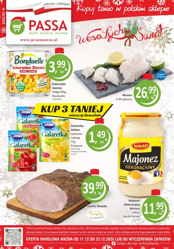 Katalog Sklepy S w: Jawor | Sklepy S gazetka | 2025-12-11T00:00:00.000Z - 2025-12-23T00:00:00.000Z